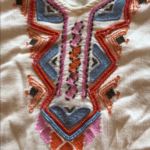 Free People angel wings embroidered dress - Picture 3 of 4